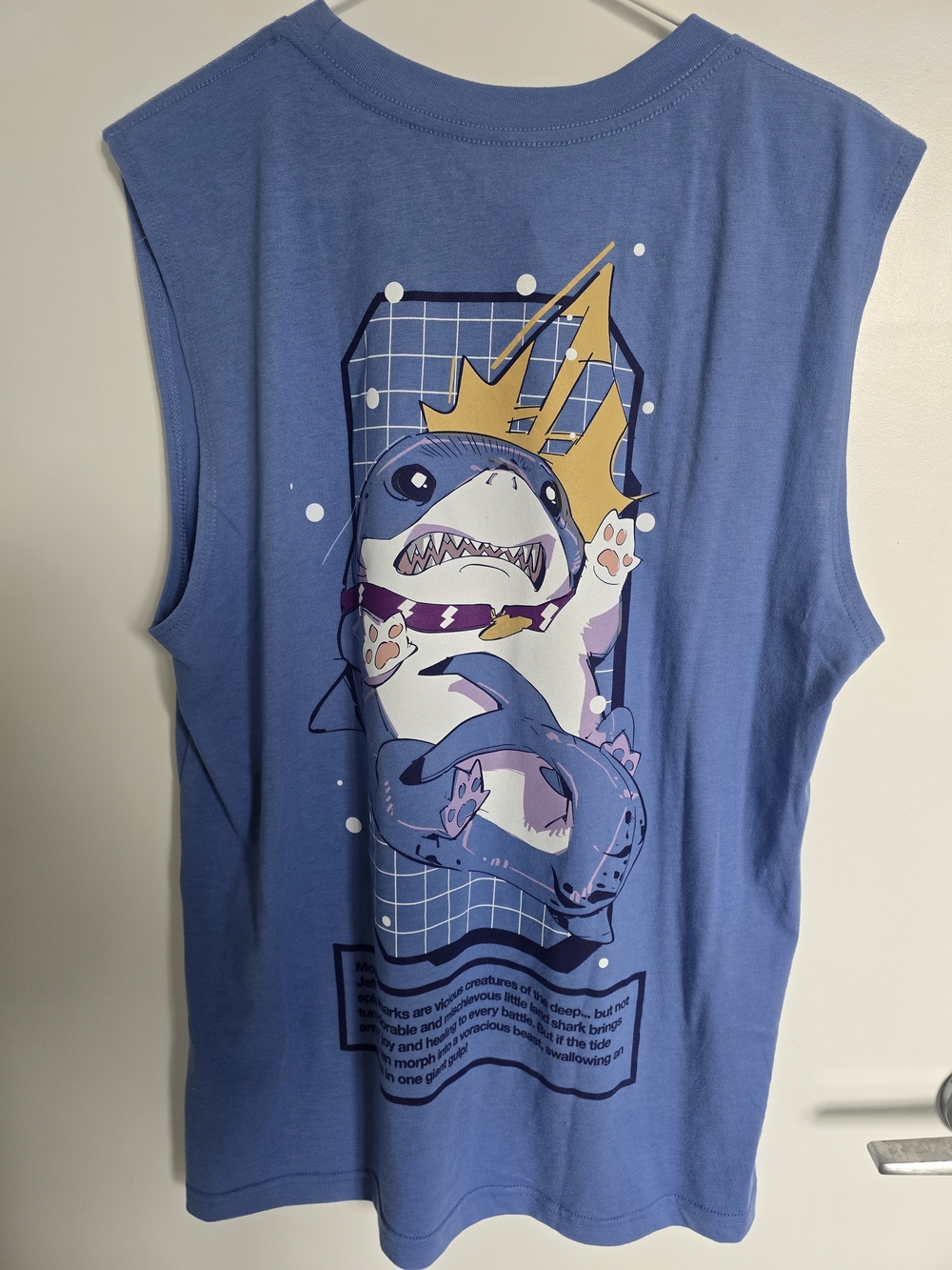 Marvel Rivals Jeff The Land Shark Muscle Tank Top